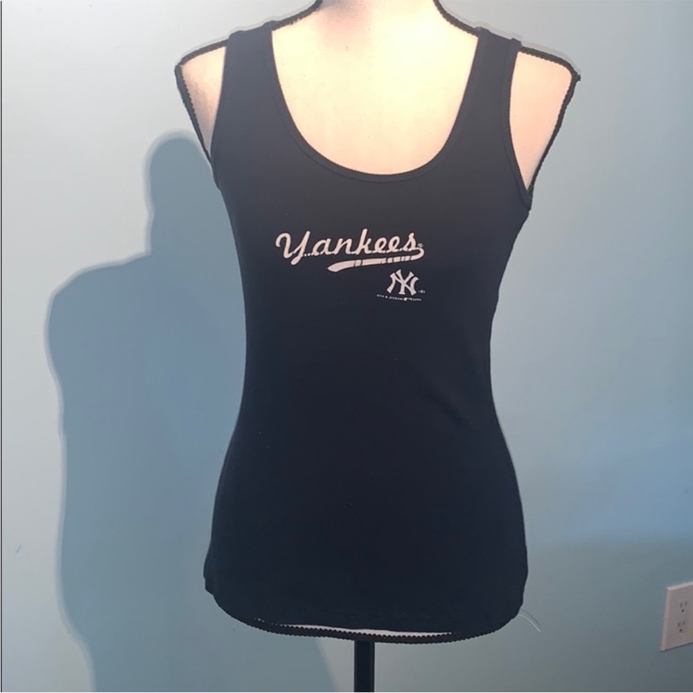 NAVY BLUE NY YANKEES TANK TOP